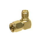 132172 Amphenol Right Angle SMA Male to SMA Female IN Series Adapter