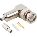 31-316-RFX Amphenol Right Angle BNC Male Crimp Connector for Cable Group B