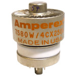 4CX250R Amperex Transmitting Tube 4CX250R/7580/7580W Broadcast/Industrial (NOS)