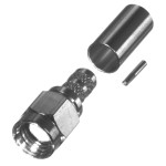 RP-3000-C RF Industries Reverse Polarity SMA Male Connector for Cable Group C