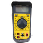 LT83 Fieldpiece Digital Multimeter W/Rubber Holster, Test Leads, & Velcro Strap