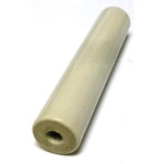 NL523W02-020 Glazed Ceramic Standoff Insulator 2 1/2" Long x 1/2" Diameter (NOS)