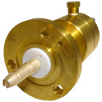 RLA050-716F ERI 7/8" EIA Flange to 7/16 DIN Female Between Series Adapter