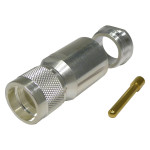 TC600UMC Times Microwave UHF Male Clamp Connector (PL259) Cable Group L2
