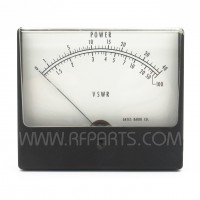 Simpson Power / VSWR Panel Meter 0-40 / 1-100 for Gates Radio (Pull)