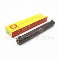 270-100M-40 Ohmite No.0600C 1 Ohm 100 Watt Wirewound Resistor (NOS)