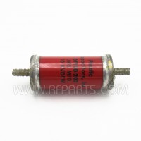 0F100-202 Plastic Capacitors Glass Body Oil-filled Capacitor .002mfd 10kvdcw (Pull)