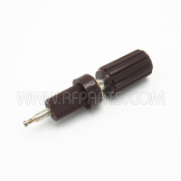 111-0108-001 EF Johnson Brown Binding Post Terminals 15 Amp