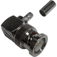 112526 Amphenol Right Angle BNC Male Crimp Connector for Cable Group C