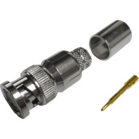 112589 Amphenol BNC Male Crimp Connector for Cable Group F