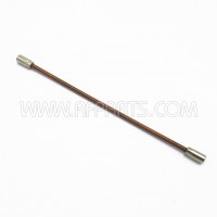 115-254 E.F. Johnson Flexible Drive Shaft 6" long x 1/4" Diameter (Pull)