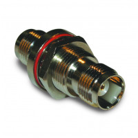 122342 Amphenol TNC Female to TNC Female Bulkhead IN Series Barrel Adapter