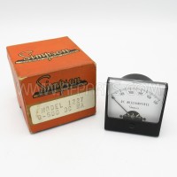 Model 1227 Simpson 0-500 DC Amperes Meter (NOS / NIB)