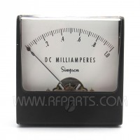 1227 Simpson Panel Meter 0-1 DC Milliamperes (Pull)