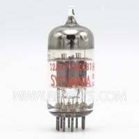 12AT7/ECC81 Sylvania High Frequency Black Plate Twin Triode (NOS)