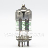 12AT7 Sylvania High Frequency Black Plate Twin Triode Green Label (NOS) 
