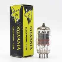 12AX7 / ECC83 Sylvania High Mu Twin Triode Audio Tube (NOS)