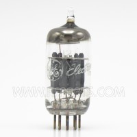 12AX7 General Electric High Mu Twin Triode Short Plate Audio Tube (NOS)