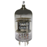 12AX7A Tube, High Mu Twin Triode  Made in China
