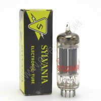 12BH7A /12BH7 Sylvania Medium Mu Twin Triode Tube (NOS/NIB)