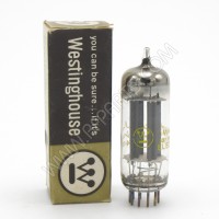 12BH7A /12BH7 Westinghouse Medium Mu Twin Triode Tube (NOS/NIB)