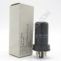 12SW7 GE, RCA Duo Diode Triode Tube (NOS/NIB)