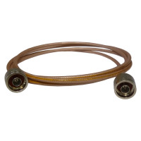 142NMNM-4 Pre-Made Cable Assembly, 4 foot / 48 Inches, RG142 w/Type-N on both sides