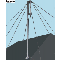 14RMQ Hy-Gain Roof Mount Radial Antenna Kit 