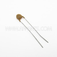 NP0-15-500-5 Hi-Q Disc Capacitor 15pF 500v 5% 