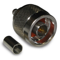 172101 Amphenol Type-N Male Crimp Connector for Cable Group D
