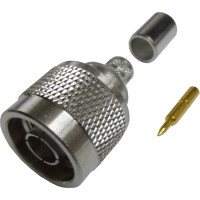 172202 Amphenol Type-N Male Crimp Connector for Cable Group Q