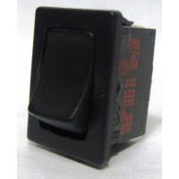 1801-P  Rocker Switch, SPST, 6a 250vac (Plain-no lettering), Kema Keur