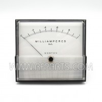 2041 Weston Panel Meter 0-1 Milliamperes D.C. (NOS)