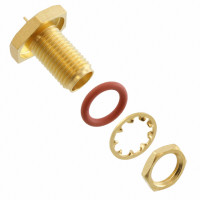 2056-3100-00  SMA Female Bulkhead Connector, (1053086-1), AMP/M/A-COM
