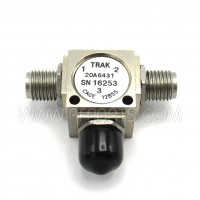 20A6431 Trak Microwave SMA Radio Frequency Reflect Isolator (NOS)