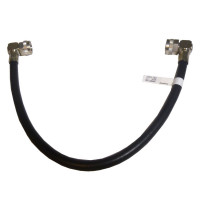 214RNMRNM-16 Pre-Made Cable Assembly, 16 Inches, Right Angle Type-N Male on both ends