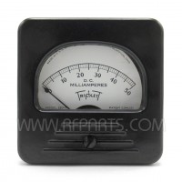 Model 227-T Triplett Vintage 0-50 D.C. Microamperes Meter (Pull)