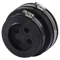 IZYKIT4-12 Standard 4" cable boot entry, 4 hole insert & hardware