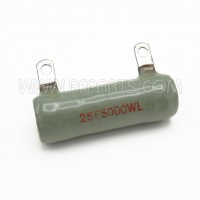 25F5000WL Ward Leonard Wirewound Resistor 5K Ohms 25 Watt (NOS)