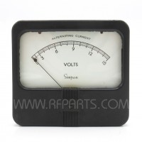 Model 29 Simpson Panel Meter 0-15V AC (Pull)