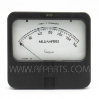 Model 29 Simpson Panel Meter 0-300 mA DC (Pull)