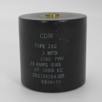 29215B104J00, Capacitance .1mfd, Voltage 1.5kv, Amps 39
