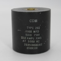 29250B682J02, Capacitance 6800pf, Voltage 5kv, Amps 22