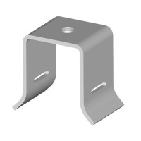 294561 CommScope I-Line 2" Stand-off Adapter Stainless Steel with 3/8" Hole, Accepts Round Member Adapters 10/Pkg