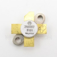 2N6097 Motorola PNP Silicon RF Power Transistor 60W 175MHz (NOS)