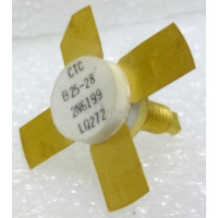 2N6199 CTC / Acrian Transistor 25 watt 175 MHz 3/8" Stud Package (B25-28) (NOS)
