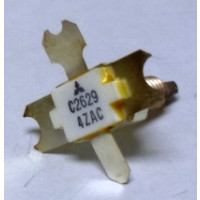 2SC2629 Mitsubishi NPN Epitaxial Planar Transistor 175 MHz 12.5V 30W (NOS)