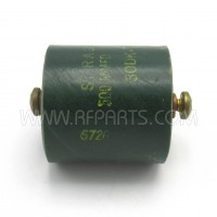 30DK-T5 Sprague DoorKnob Capacitor 500pf 30Kv 5% (Pull)