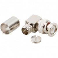 31-6004-RFX Amphenol BNC Right Angle Male Crimp Connector for Cable Group I