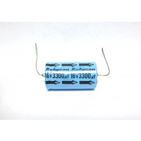3300-16A Electroylic Capacitor, Axial Lead, 3300 uf 16v , Rubycon